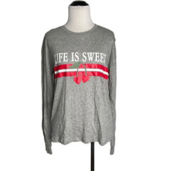 Cozy Zoe Life is Sweet pajama top - Picture 1 of 2